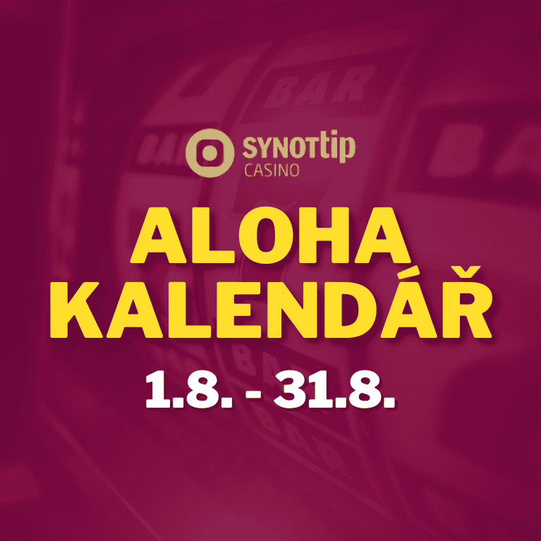 Synot Tip přichází se srpnovým Aloha Night Bar s bonusy a free spiny na každý den!