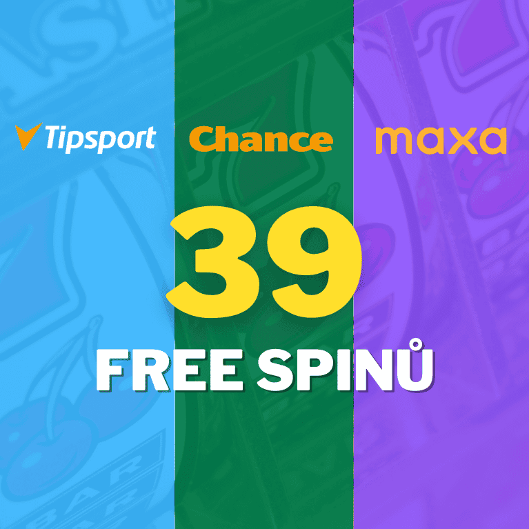 Šťastná 13 přináší až 39 volných zatočení na Tipsportu, Chanci i Maxa!