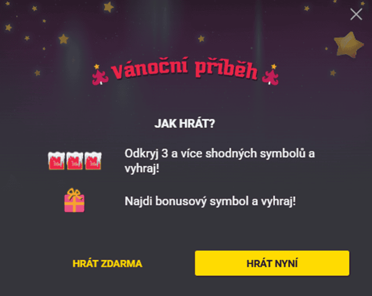 Vánoční příběh v demo režimu zdarma