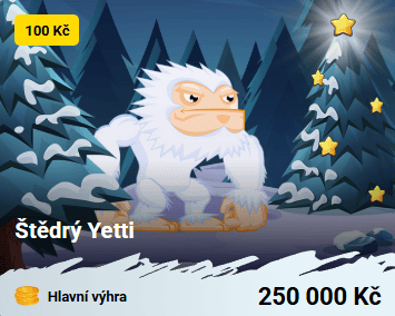 Zvolte Štědrý Yetti