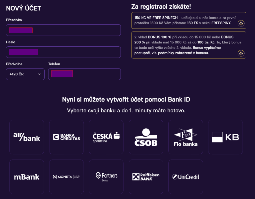 ověření pomocí Bank iD