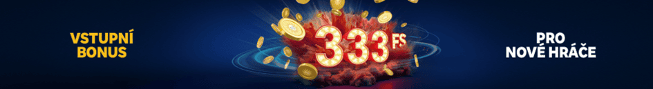 333 free spinů k registraci