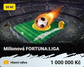 Zvolte Milionová FORTUNA:LIGA