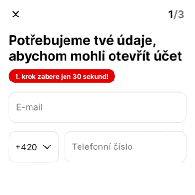 Ověření emailu
