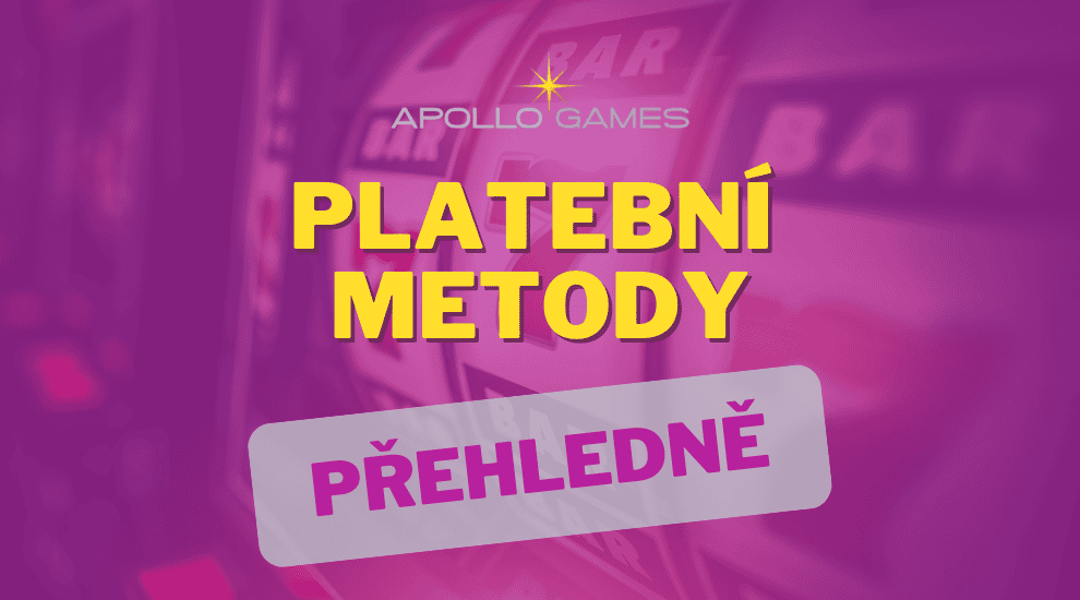 Apollo Games vklady a výběry