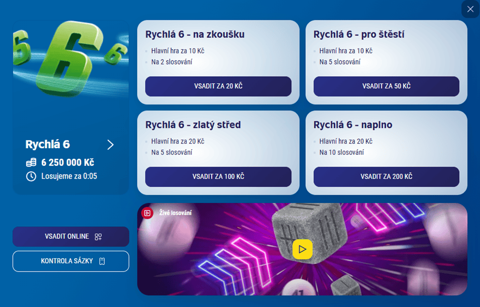 Vyberte typ hry