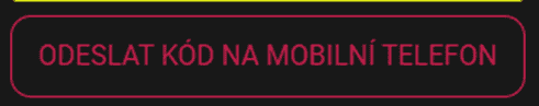Odešlete si kód pomocí SMS
