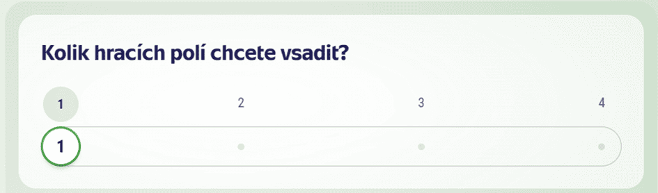 počet hracích polí