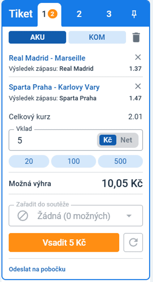 AKU tiket