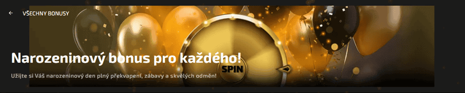 Narozeninový bonus