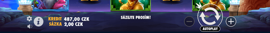 Panel ovládání ve hře The Hand of Midas