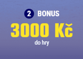 Bonus až 3 000 Kč