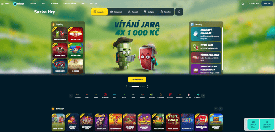 Online casino Sazka Hry