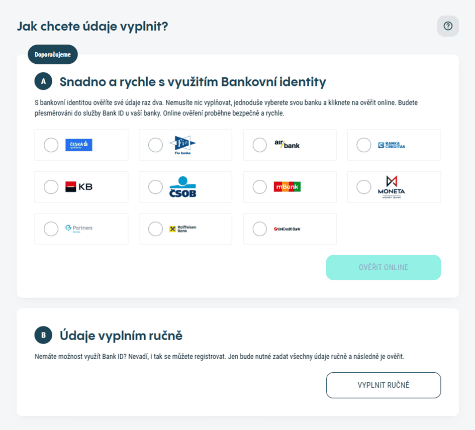 vyberte způsob