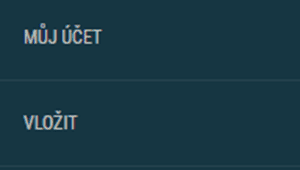 klikněte na Vložit