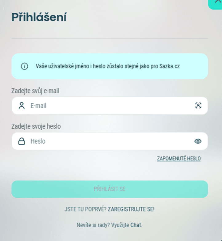 přihlaste se