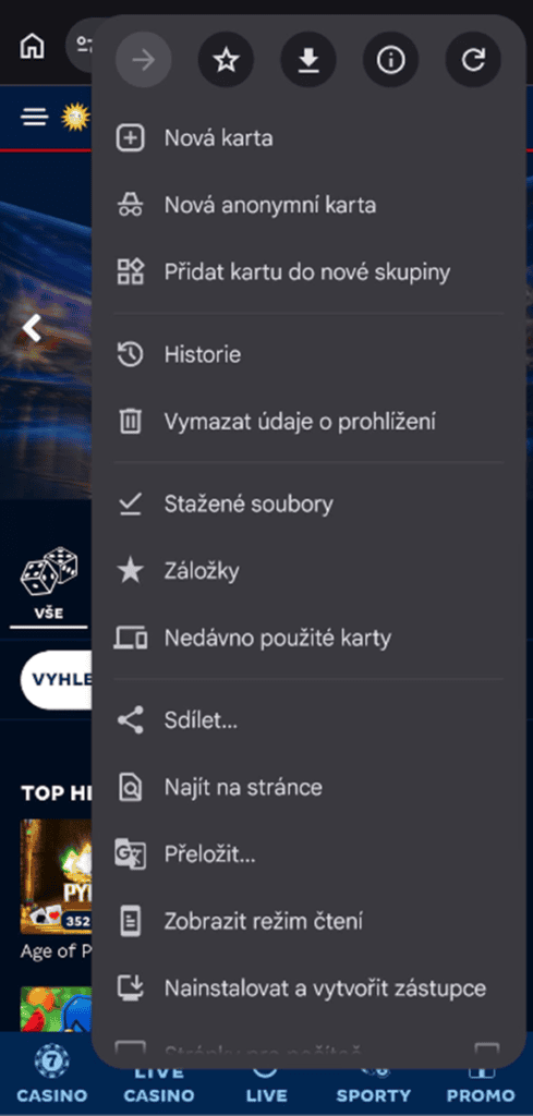 Klikněte na tlačítko „Nainstalovat a vytvořit zástupce“