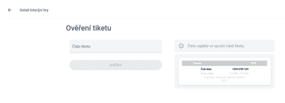 Vyhodnocení tiketu vsazeného na pobočce