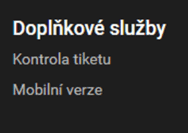 Doplňkové služby