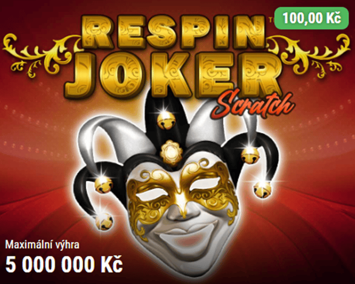 Z nabídky losů vyberte možnost „Respin Joker“.