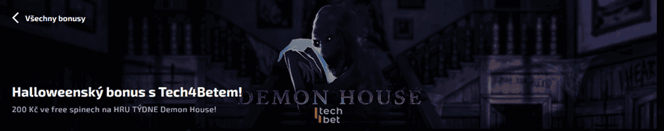 Halloweenský bonus s Tech4Bet
