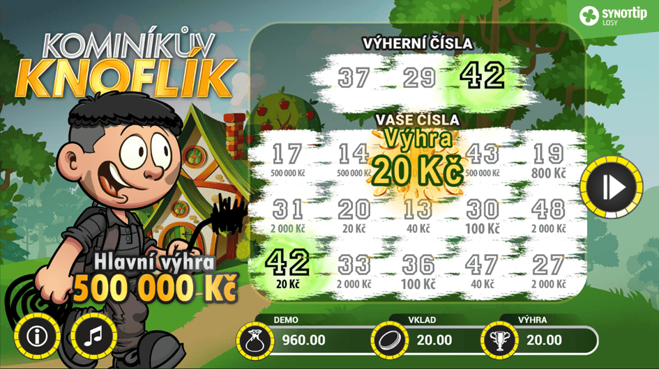 zobrazí se výsledek