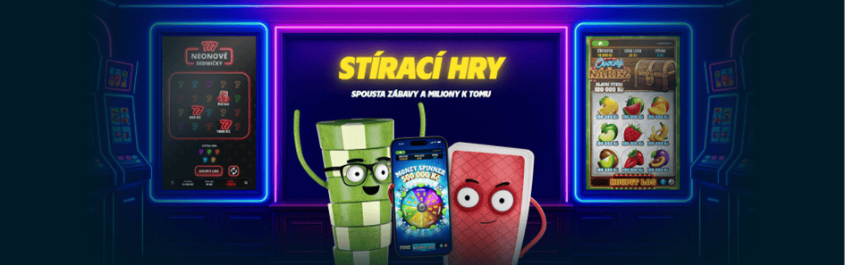 Stírací hry od Sazky