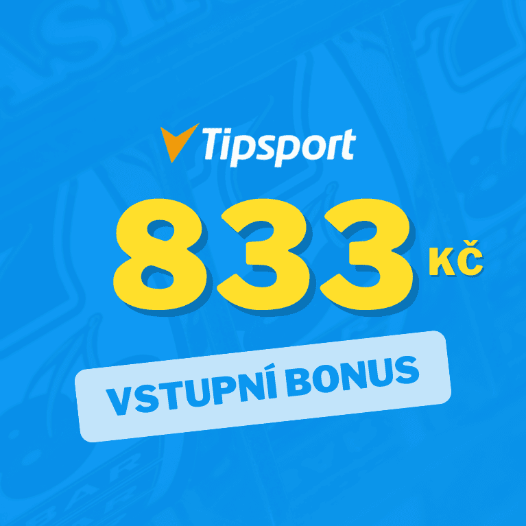 Olympijský registrační bonus od Tipsportu rozdává 833 Kč zdarma!