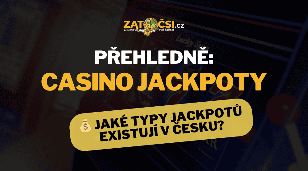 Jaké typy jackpotů existují v českých online casinech