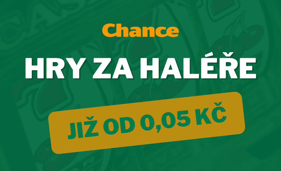Chance hry za haléře → TOP automaty již od 0,05 Kč