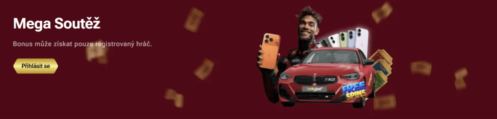 Mega soutěž na LuckyBet