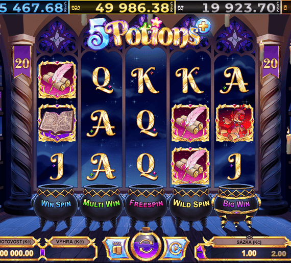 5 Potions+