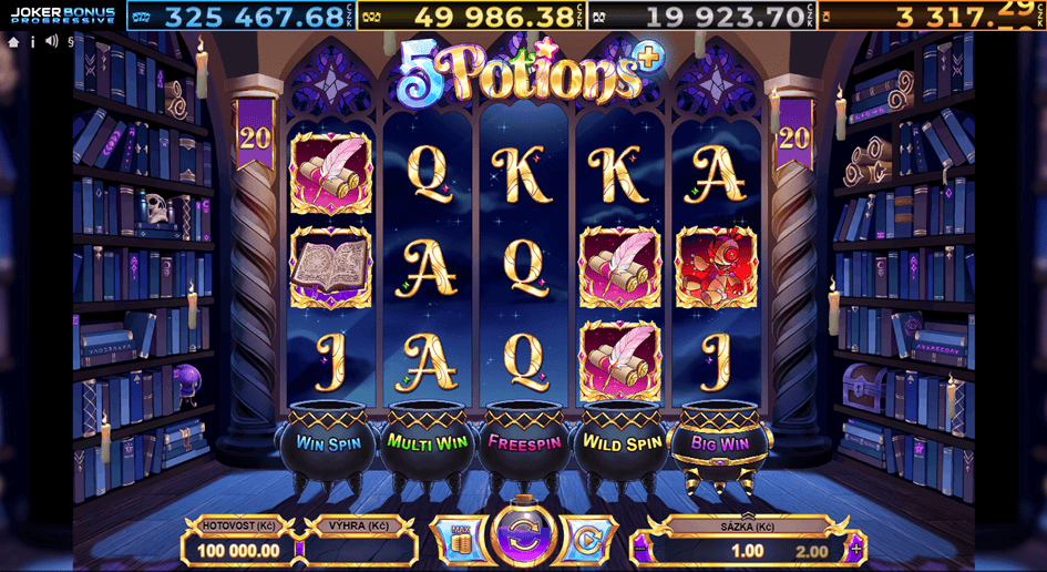 5 Potions+