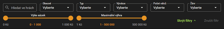 Vyberte si haléřové hry