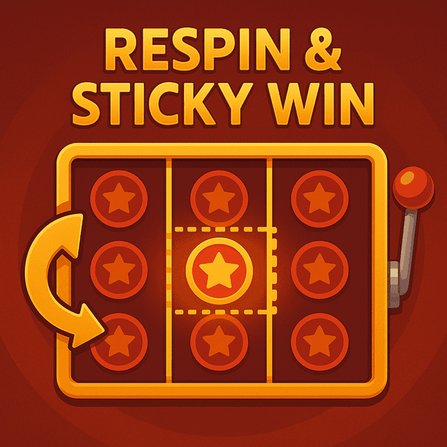 Respin a Sticky Win funkce