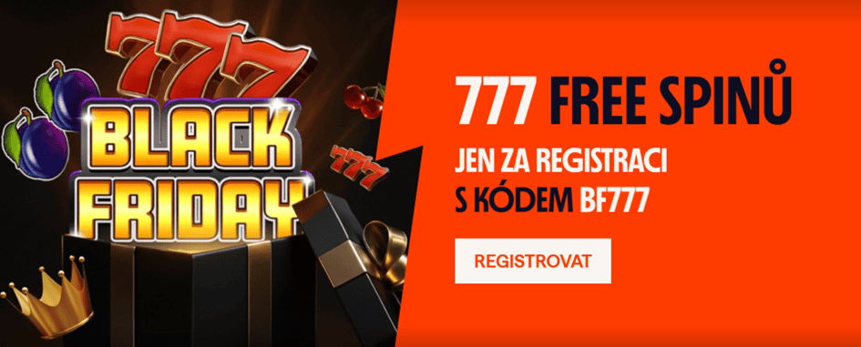 777 free spinů k registraci
