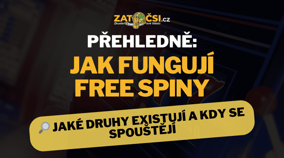 Free spiny u automatů: typy, funkce a rozdíly