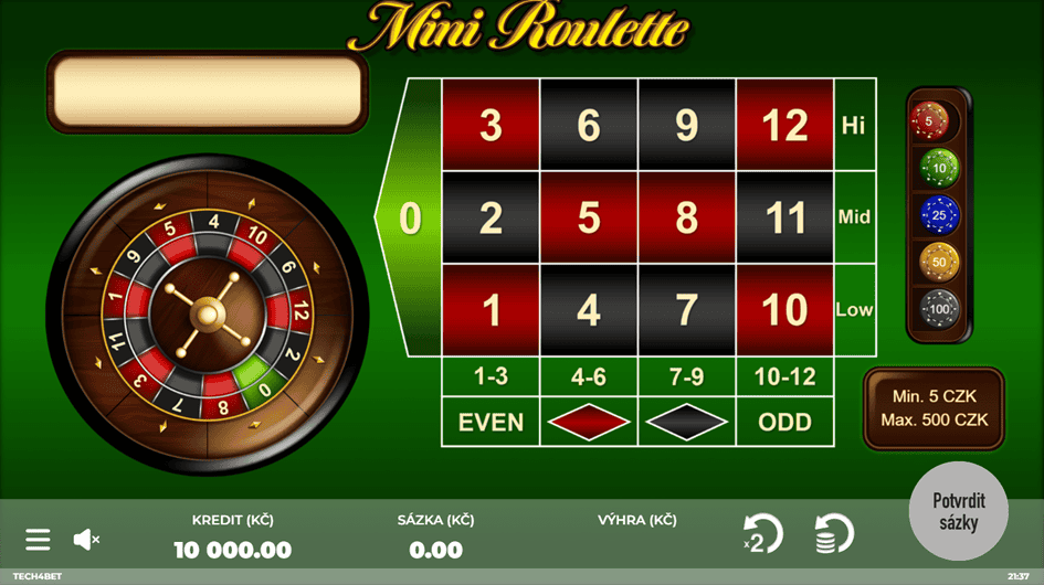Mini Roulette