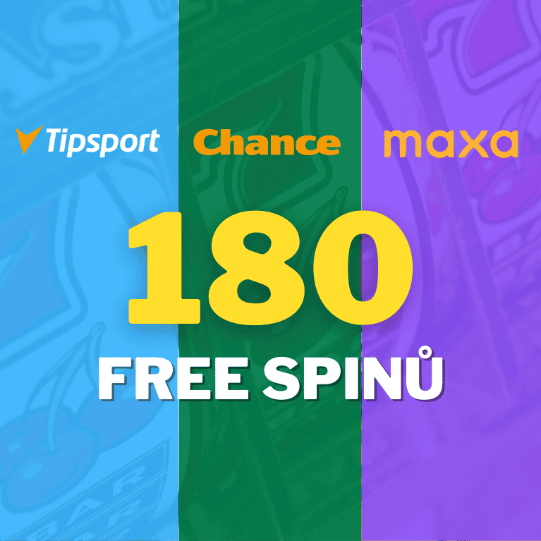 Tři králové v Maxa, Tipsport a Chance Vegas nadělují až 180 volných zatočení!