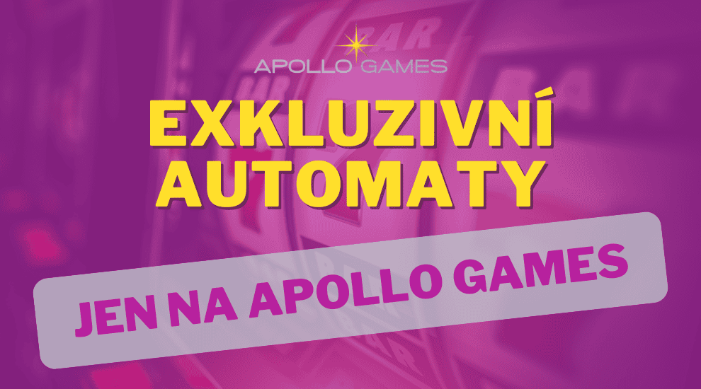 Nejlepší exkluzivní automaty v casinu Apollo Games