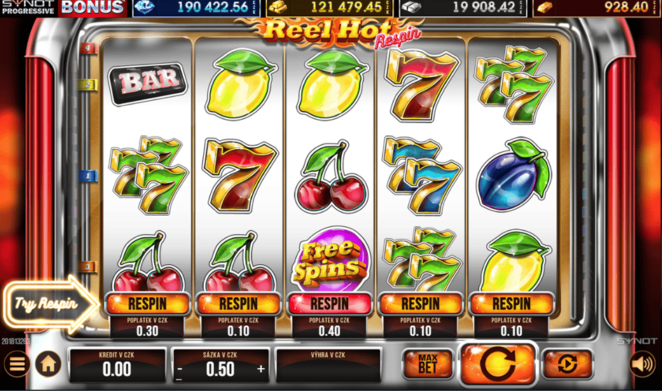 Reel Hot respin