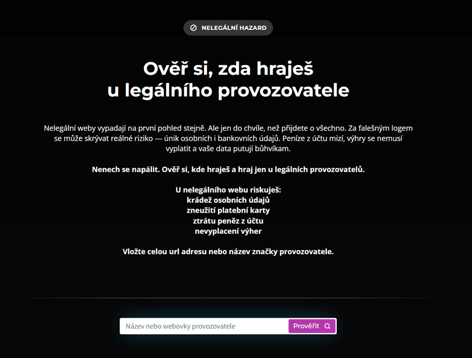 přejděte na Zodpovednehrani.cz