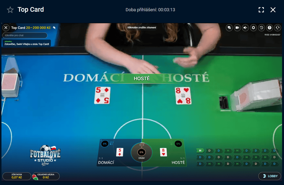 Top Card