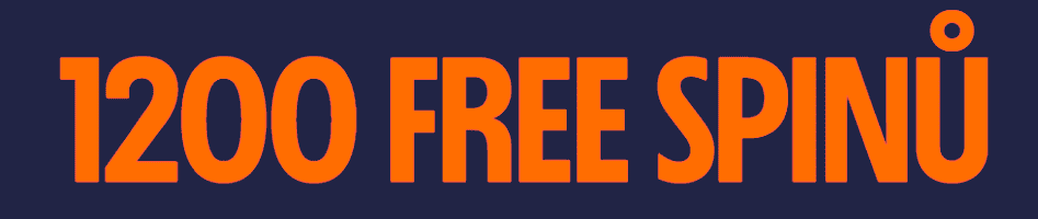 Registrační bonus až 1 200 free spinů