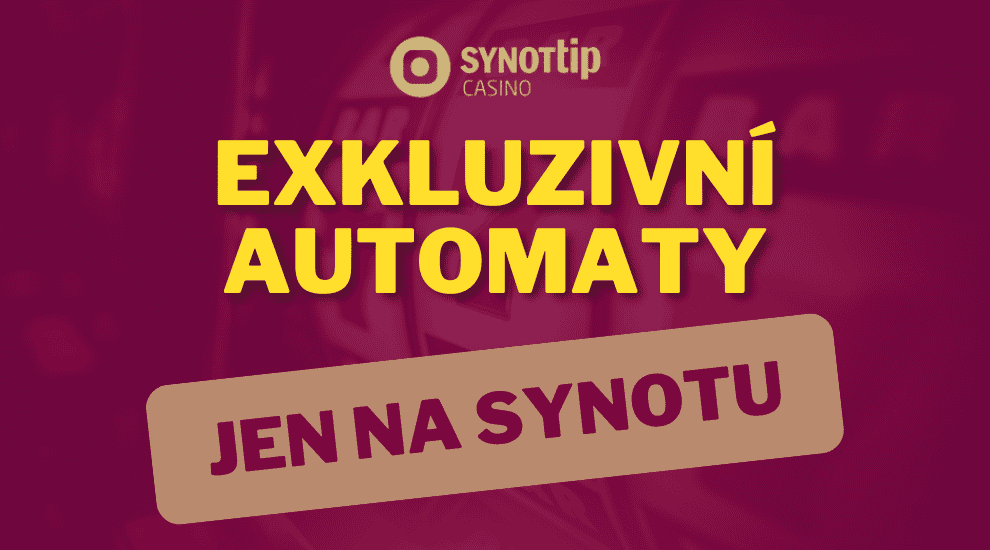 Nejlepší exkluzivní automaty v casinu Synot Tip