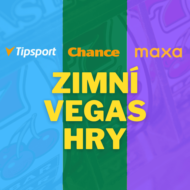 Zimní Vegas hry na Tipsportu, Chanci a Maxe až 1 290 free spinů a další odměny!