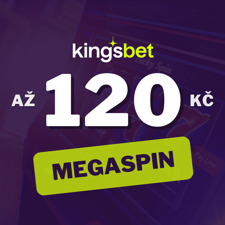 Únorový Megaspin s Tech4Bet v Kingsbet o 120 Kč ve free spinech!