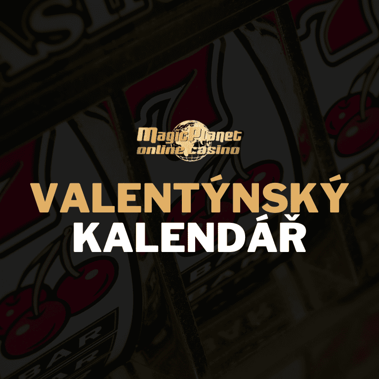 Valentýnský kalendář na Magic Planet nabídne free spiny i jiné bonusy!