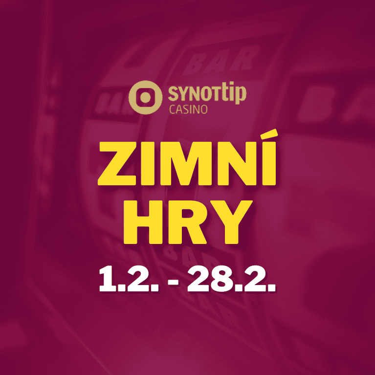 Zimní hry s únorovým kalendářem v online casinu Synot Tip jsou tady!