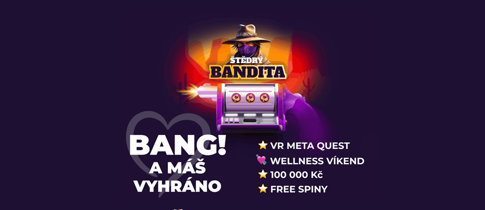 Valentýnský Štědrý bandita